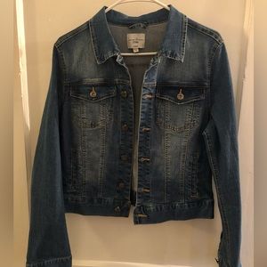 Love Tree Denim Jacket, Size Large